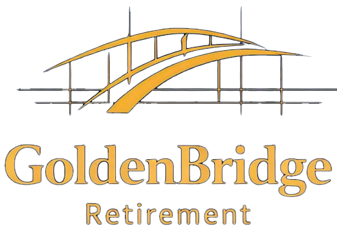 GoldenBridge Blueprint Logo – gold